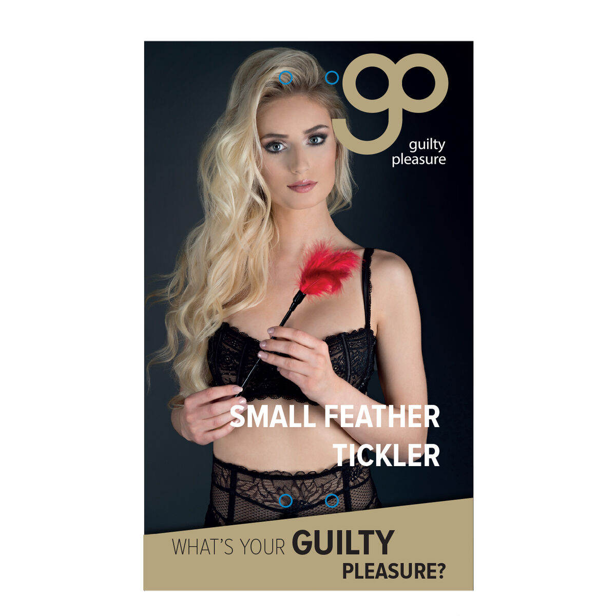 Espanador de Plumas Guilty Pleasure Blaze Vermelho
